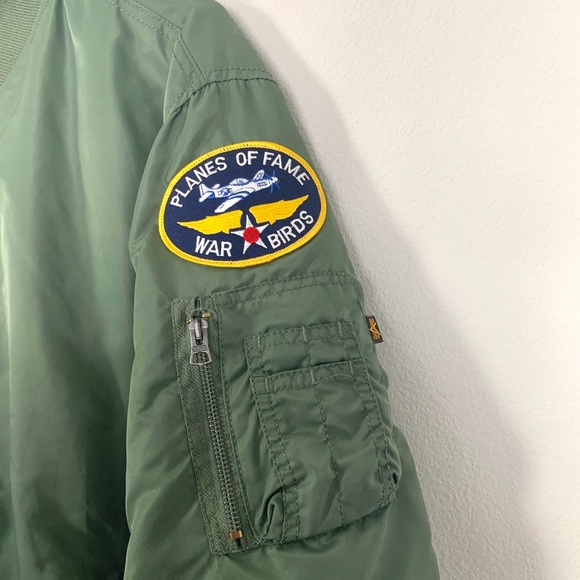 VTG Alpha Industries Reversible MA-1 Flight Bomber - Picture 6 of 13